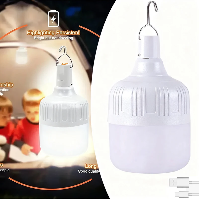 Светодиодная лампа с перезаряжаемой от USB — портативная аварийная лампа высокой яркости с крючком, для внутреннего отключения электроэнергии, спальни, шкафа и барбекю
Светодиодная лампа с перезаряжаемой от USB — портативная аварийная лампа высокой яркости с крючком, для внутреннего отключения электроэнергии, спальни, шкафа и барбекю