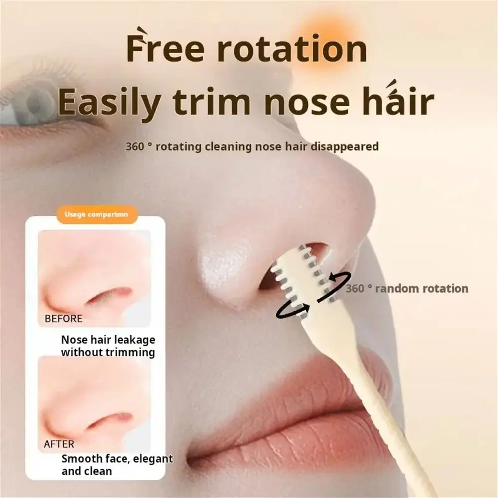 1/2/3/4/5 pcs Double Head Nose Hairs Razor Washable with Comb Teeth Nose Hair Trimmer Nose Hair Remover Personal Grooming
1/2/3/4/5 pcs Double Head Nose Hairs Razor Washable with Comb Teeth Nose Hair Trimmer Nose Hair Remover Personal Grooming