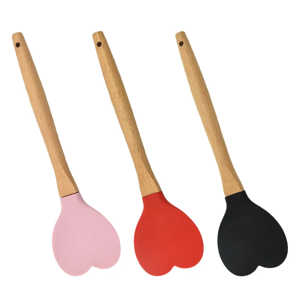 3 Pcs Cream Spatula Handle Silicone Spoon Baking Tools Giant Multifunctional Kitchen Wok Utensils Cooking
3 Pcs Cream Spatula Handle Silicone Spoon Baking Tools Giant Multifunctional Kitchen Wok Utensils Cooking