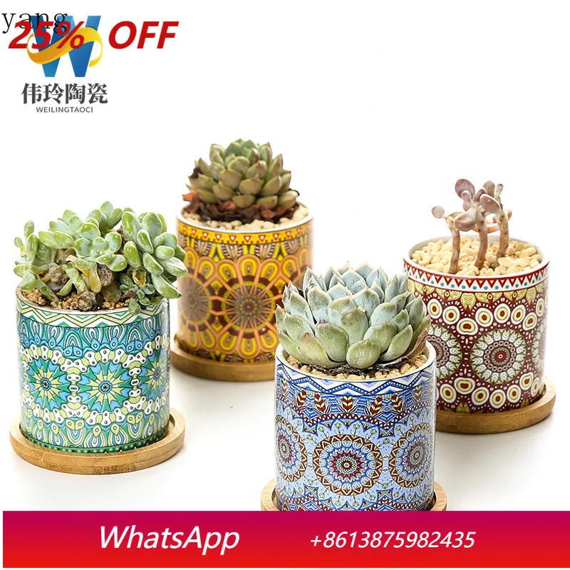 CX ceramic succulent flower pot indoor desktop ornament
CX ceramic succulent flower pot indoor desktop ornament