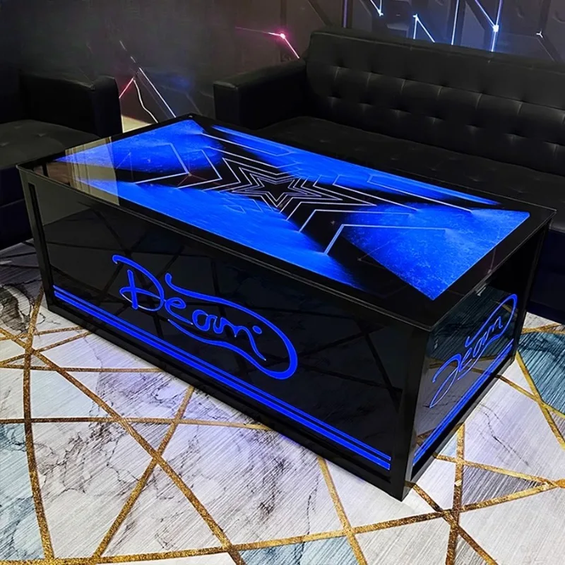 Журнальный столик KTV, светящийся европейский клуб, красочные огни, счетчик для винного бара, журнальный столик из закаленного стекла из нержавеющей стали
Журнальный столик KTV, светящийся европейский клуб, красочные огни, счетчик для винного бара, журнальный столик из закаленного стекла из нержавеющей стали