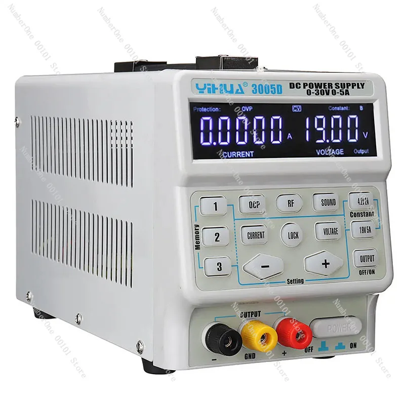 YIHUA 3005D Ce Lab Equipment Precision Variable Adjustable 30V 5A Single Output Switch Regulated DC Power Supply
YIHUA 3005D Ce Lab Equipment Precision Variable Adjustable 30V 5A Single Output Switch Regulated DC Power Supply