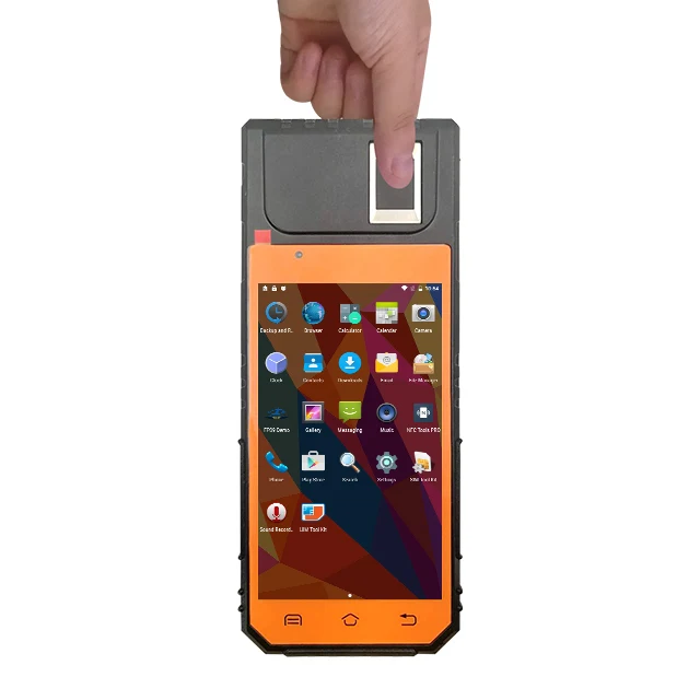 HF-FP09 Android 4G Fingerprint PDA Printer QR Code 2D Barcode Warehouse Management
HF-FP09 Android 4G Fingerprint PDA Printer QR Code 2D Barcode Warehouse Management