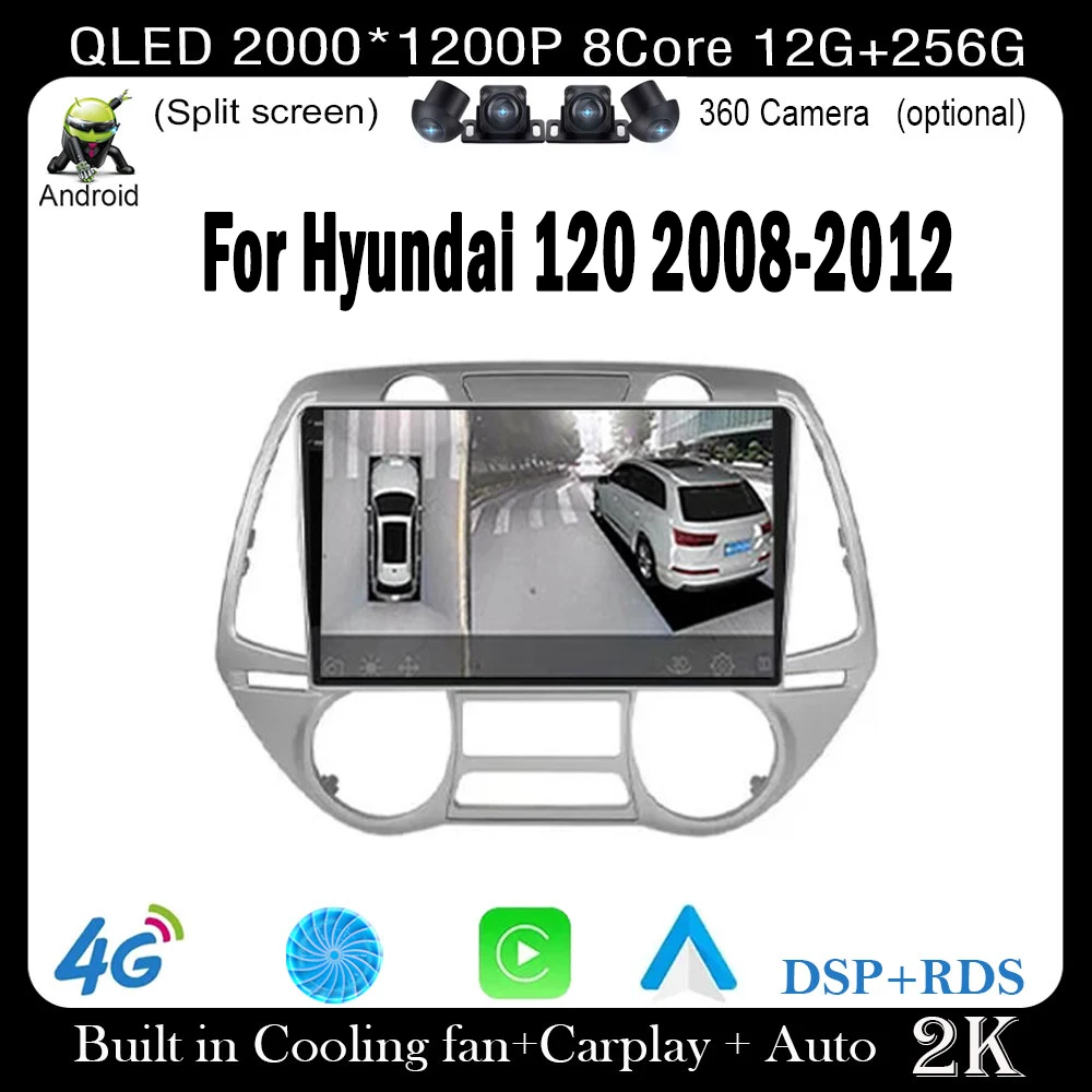 9-дюймовый 4G + WIFI Android 14 для Hyundai 120 2008-2012 Автомобильный радиоприемник Мультимедийный видеоплеер Навигация GPS Стерео Автоэкран
9-дюймовый 4G + WIFI Android 14 для Hyundai 120 2008-2012 Автомобильный радиоприемник Мультимедийный видеоплеер Навигация GPS Стерео Автоэкран
