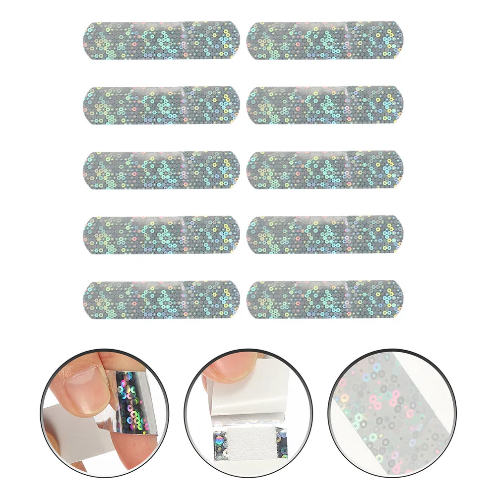 10Pcs Glitter Bandages Cartoon Themed First Aid Bandages Stylish Wound Care Sticker Portable Sanitary Independent Packaging Safe
10Pcs Glitter Bandages Cartoon Themed First Aid Bandages Stylish Wound Care Sticker Portable Sanitary Independent Packaging Safe