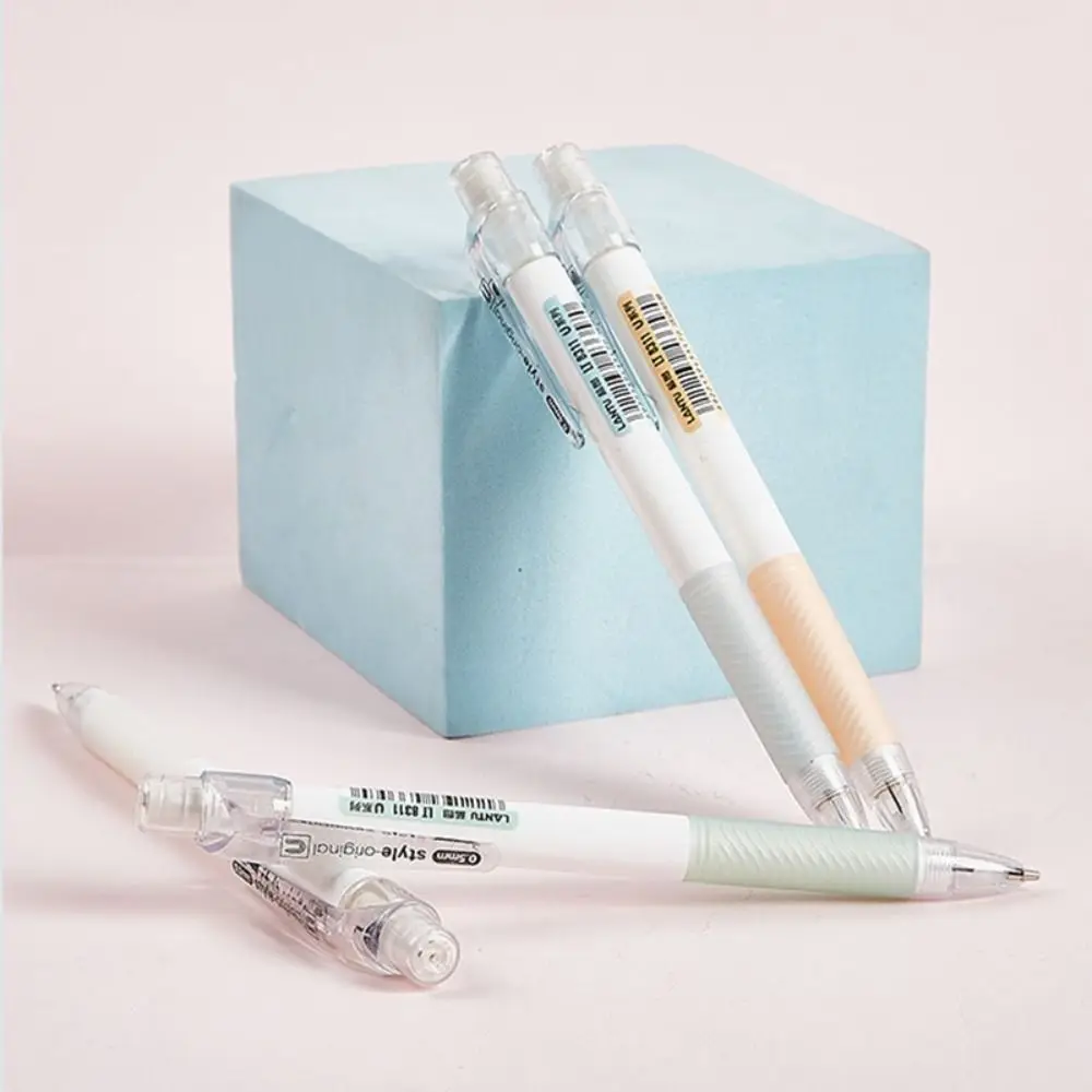 Anti-slip 0.5/0.7MM Automatic Pencil Come With Eraser Press Type Movable Pencil Stationery Propelling Pencil Students
Anti-slip 0.5/0.7MM Automatic Pencil Come With Eraser Press Type Movable Pencil Stationery Propelling Pencil Students