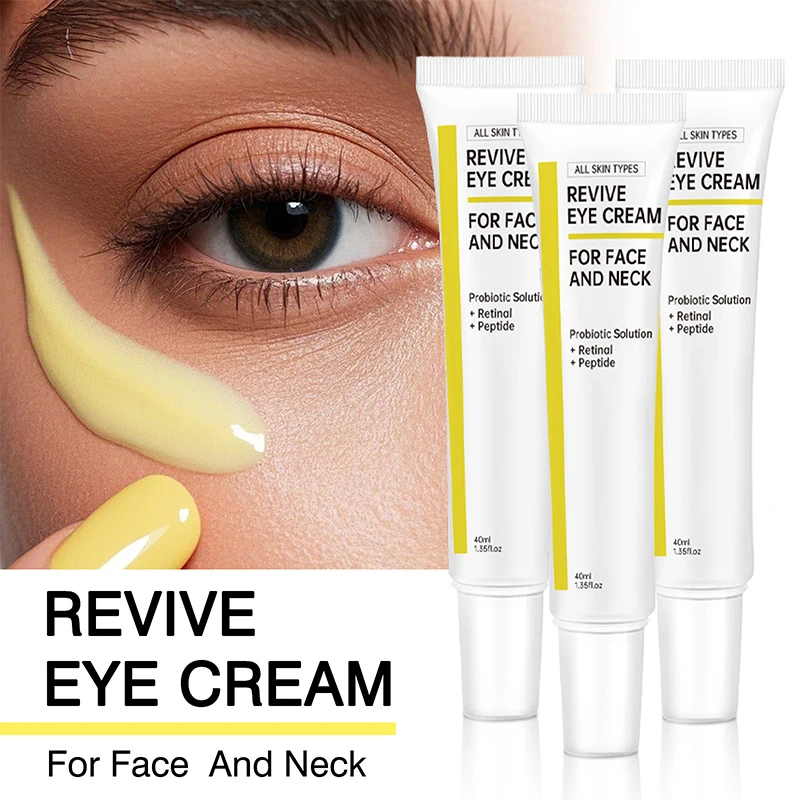 Revive Eye Cream Moisturizing Retinol Probiotic Firming Brightening Moisturizing Eye Cream Lightens Fine Lines Eye Care 40ml
Revive Eye Cream Moisturizing Retinol Probiotic Firming Brightening Moisturizing Eye Cream Lightens Fine Lines Eye Care 40ml