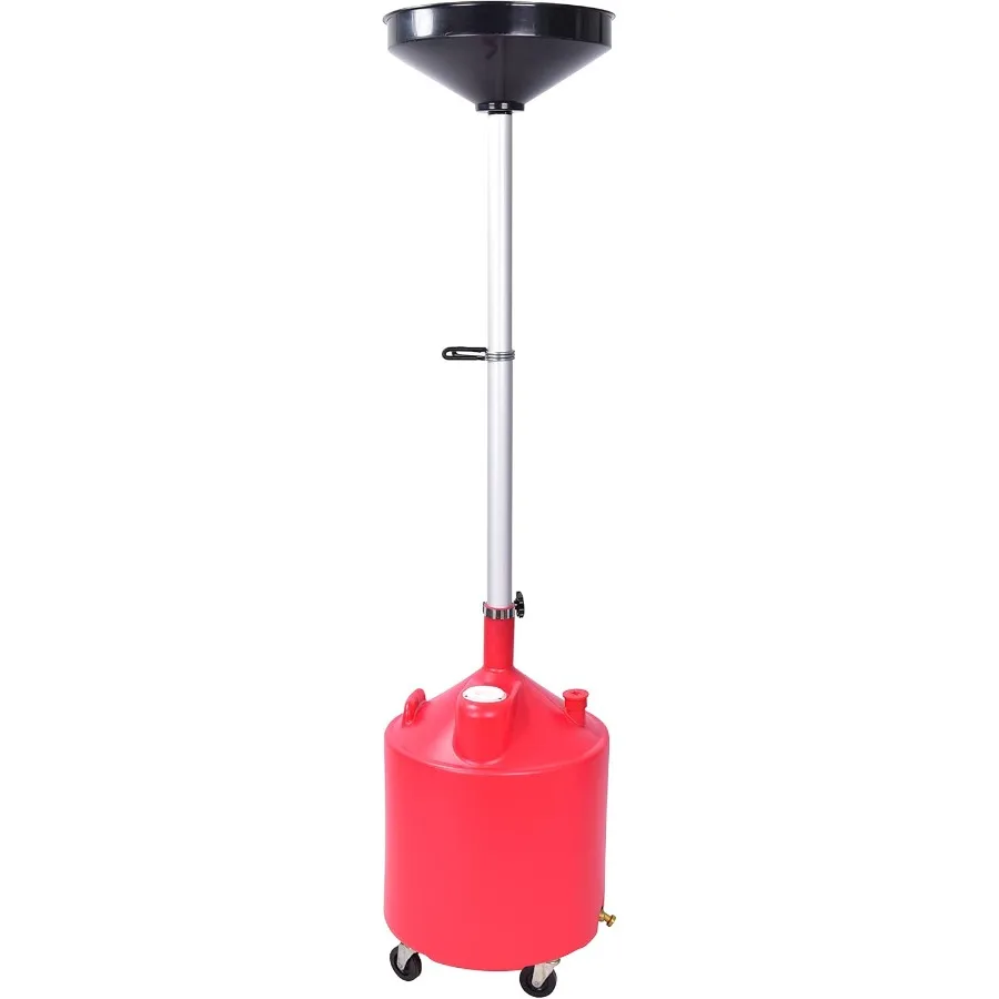 Portable Waste Oil Drain Tank 18 Gallon with Steel Waste Oil Container Adjustable Funnel Height for Efficient Oil Changing and
Portable Waste Oil Drain Tank 18 Gallon with Steel Waste Oil Container Adjustable Funnel Height for Efficient Oil Changing and