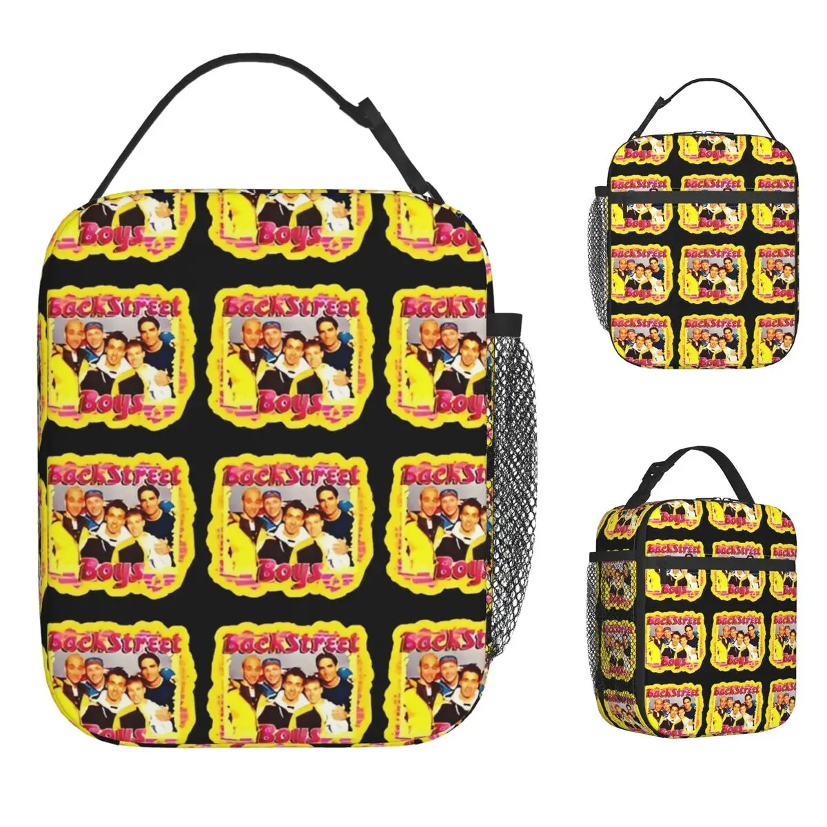 BSB Backstreet Boys Band Lunch Bag For Women Custom Lunch Box Aesthetic Travel Cooler Bag Insulated Oxford Thermal Tote Handbags
BSB Backstreet Boys Band Lunch Bag For Women Custom Lunch Box Aesthetic Travel Cooler Bag Insulated Oxford Thermal Tote Handbags