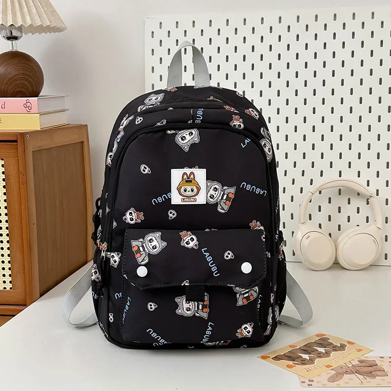 LABUBU Cartoon Backpack children 2025 New Large Capacity Junior High School Cute LABUBU Schoolbag
LABUBU Cartoon Backpack children 2025 New Large Capacity Junior High School Cute LABUBU Schoolbag