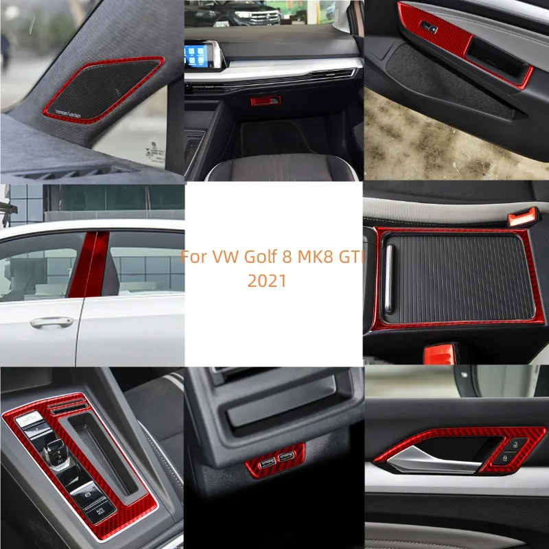 Red Car Interior Carbon Fiber Decoration Stickers For Volkswagen VW Golf 8 MK8 GTI 2021Styling Accessories
Red Car Interior Carbon Fiber Decoration Stickers For Volkswagen VW Golf 8 MK8 GTI 2021Styling Accessories