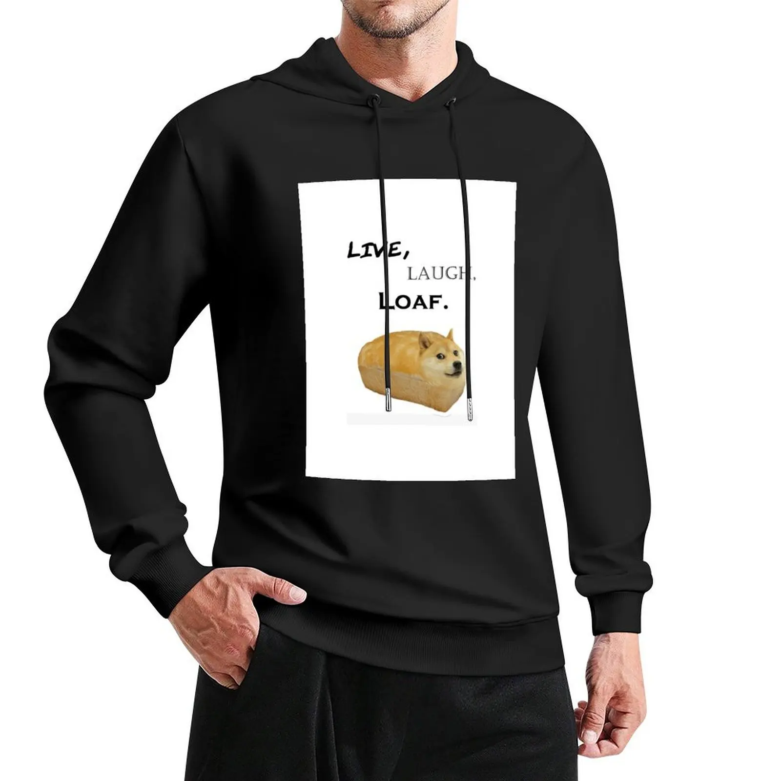 Live, Laugh, Loaf. Pullover Hoodie autumn new products korean autumn clothes anime clothes hoody
Live, Laugh, Loaf. Pullover Hoodie autumn new products korean autumn clothes anime clothes hoody
