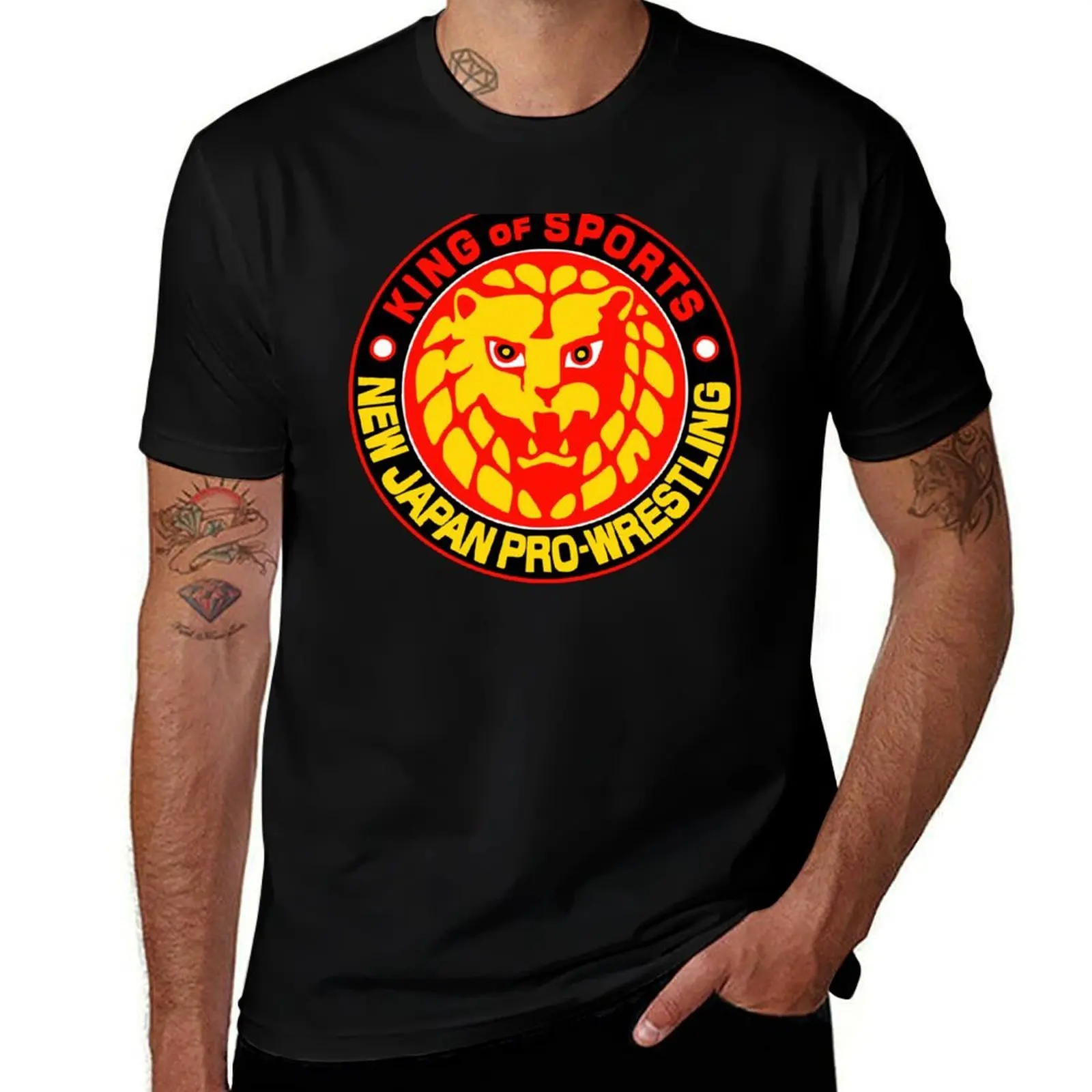NJPW - New Japan Pro Wrestling T-Shirt Casual Daily Wear Short Sleeve Top
NJPW - New Japan Pro Wrestling T-Shirt Casual Daily Wear Short Sleeve Top