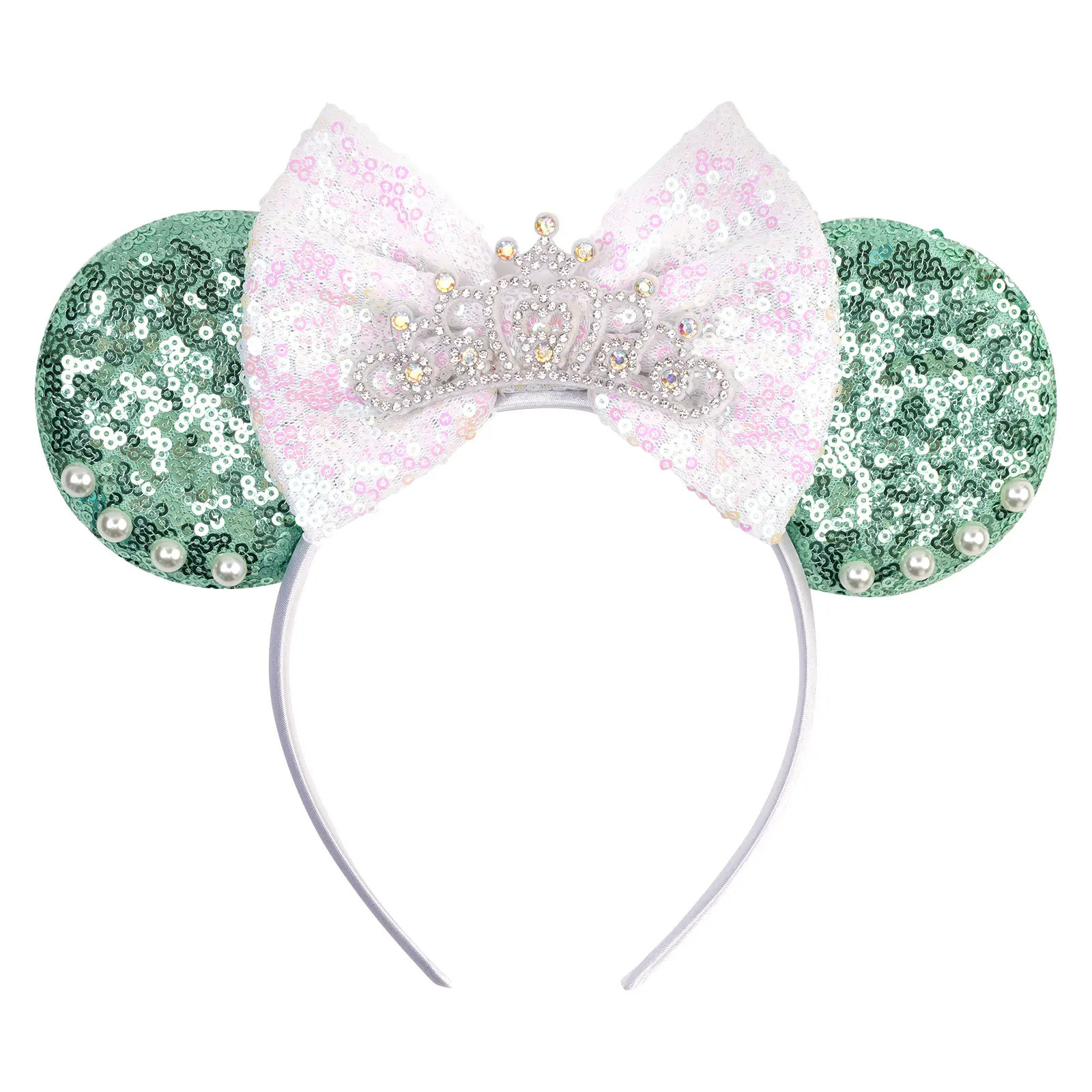 New Mouse Ear Headbands Sequin Bow Pearl Hairband Hair Accessories Glitter Party Princess Decoration Cosplay Costume Women Girls
New Mouse Ear Headbands Sequin Bow Pearl Hairband Hair Accessories Glitter Party Princess Decoration Cosplay Costume Women Girls
