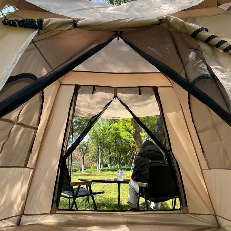 Large 5-8 Person Air Tent Waterproof Outdoor Beach Camping Hiking Trip Suitable with Ample Interior Space for Comfortable Stay
Large 5-8 Person Air Tent Waterproof Outdoor Beach Camping Hiking Trip Suitable with Ample Interior Space for Comfortable Stay