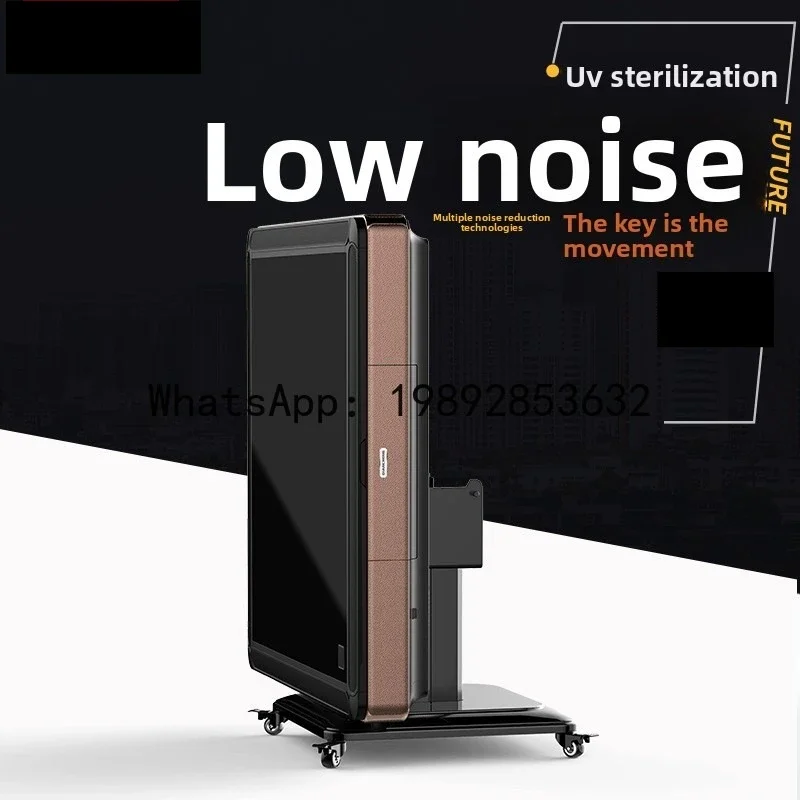 X-12 Fully Automatic Mahjong Machine Four-Port Silent Mahjong Table Dining Table Low Noise Non-Disturbing Mahjong Table
X-12 Fully Automatic Mahjong Machine Four-Port Silent Mahjong Table Dining Table Low Noise Non-Disturbing Mahjong Table