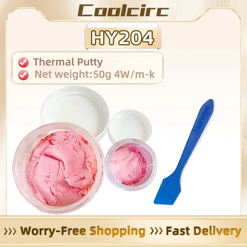 Coolcirc High-Performance Thermal Putty - Rapid Cooling Silicone for VGA/GPU/Processor IC ( Heat Barrier Material)
Coolcirc High-Performance Thermal Putty - Rapid Cooling Silicone for VGA/GPU/Processor IC ( Heat Barrier Material)