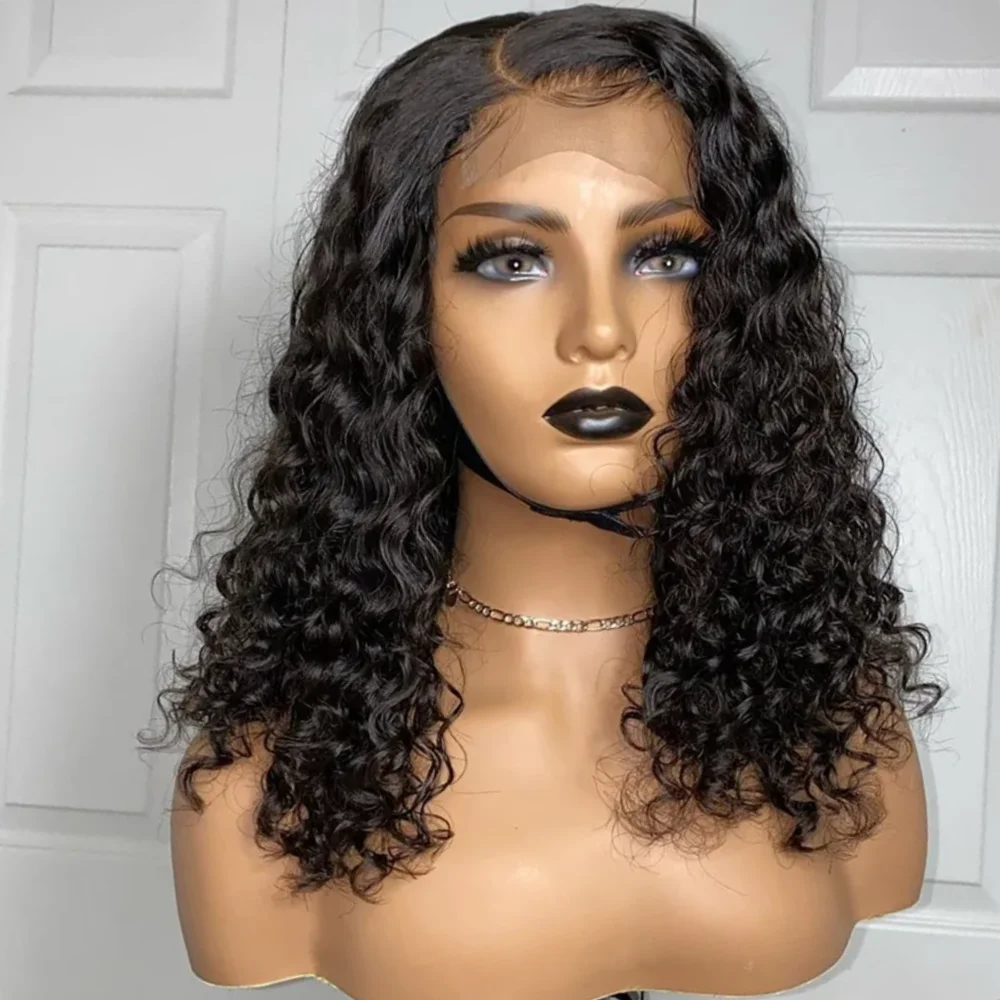26Inch Black Kinky Curly 180%Density Lace Front Wigs For Women Baby Hair Synthetic High temperature Fiber Daily Wear Wigs
26Inch Black Kinky Curly 180%Density Lace Front Wigs For Women Baby Hair Synthetic High temperature Fiber Daily Wear Wigs