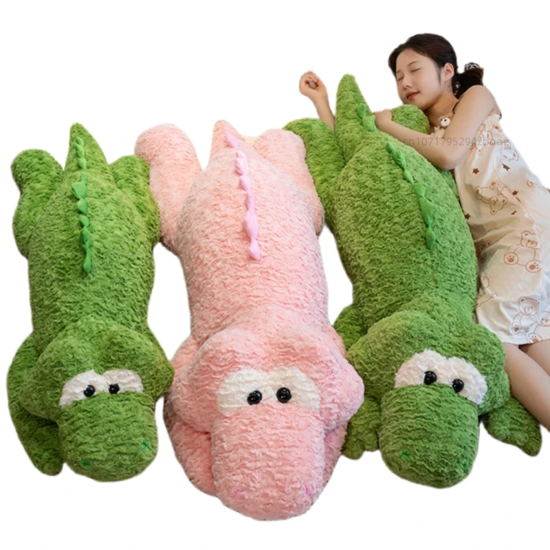 80/110/130cm High Quality Soft Giant Dinosaur Plush Doll Pillow Green Pink Long Dinosaur Stuffed Animal Home Decor Gift For Kids
80/110/130cm High Quality Soft Giant Dinosaur Plush Doll Pillow Green Pink Long Dinosaur Stuffed Animal Home Decor Gift For Kids