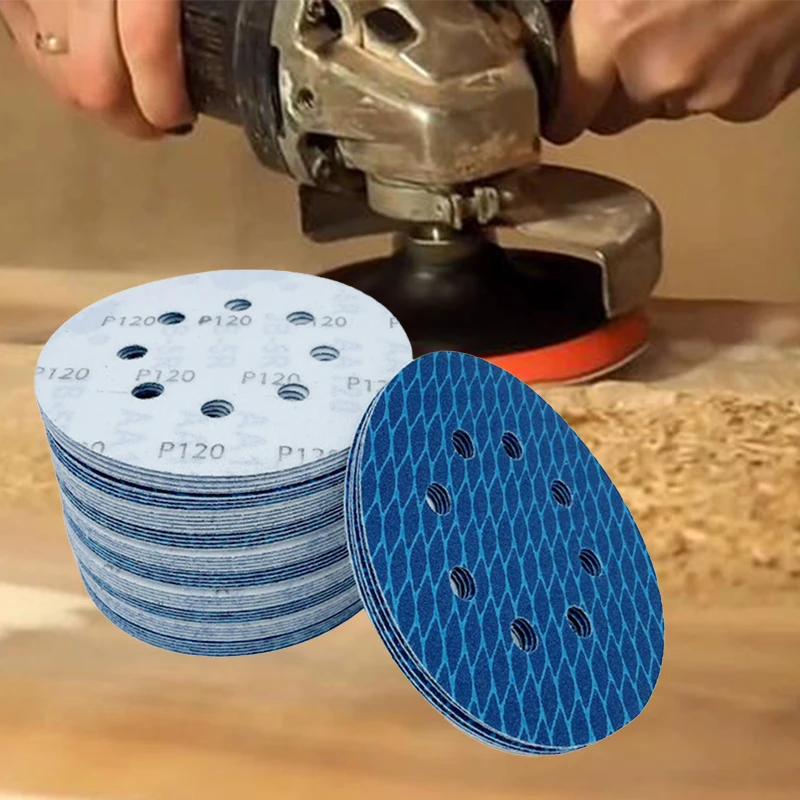 100Pcs 5inch 8 Hole Sanding Discs Hook Loop Adhesive Sandpaper Water/Dry Sanding Paper Sand Disc Polishing Tools Accessories
100Pcs 5inch 8 Hole Sanding Discs Hook Loop Adhesive Sandpaper Water/Dry Sanding Paper Sand Disc Polishing Tools Accessories