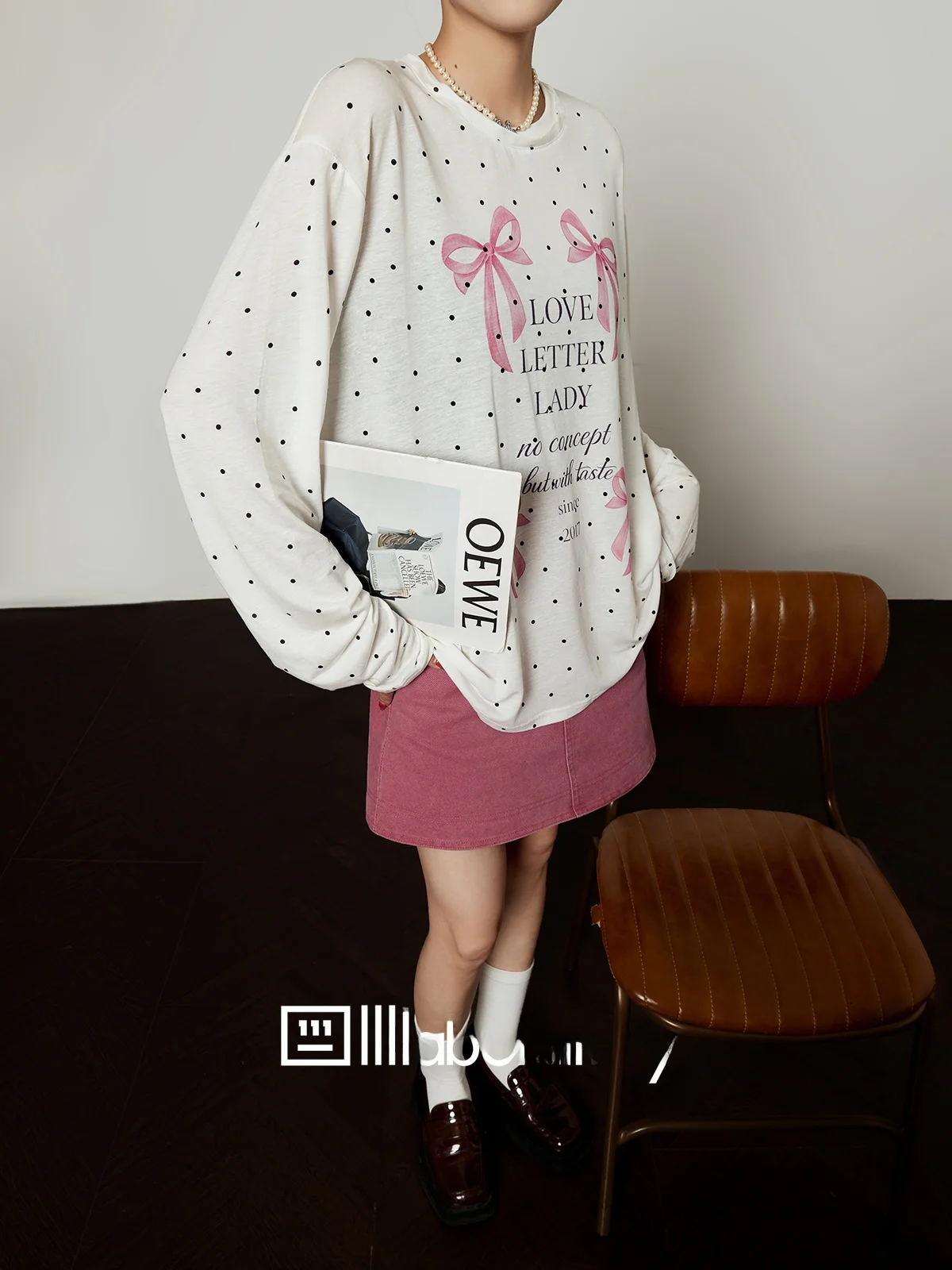 Summer New Polka Dot Knot Print Long Sleeve T-Shirt Women's Lightweight Loose Fit Top Comfortable Breathable Soft M...
Summer New Polka Dot Knot Print Long Sleeve T-Shirt Women's Lightweight Loose Fit Top Comfortable Breathable Soft M...