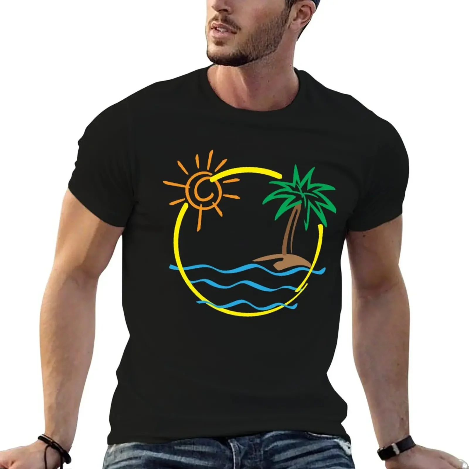 Tropical Island T-Shirt cute clothes heavyweights blue archive baggy shirts men t shirt
Tropical Island T-Shirt cute clothes heavyweights blue archive baggy shirts men t shirt