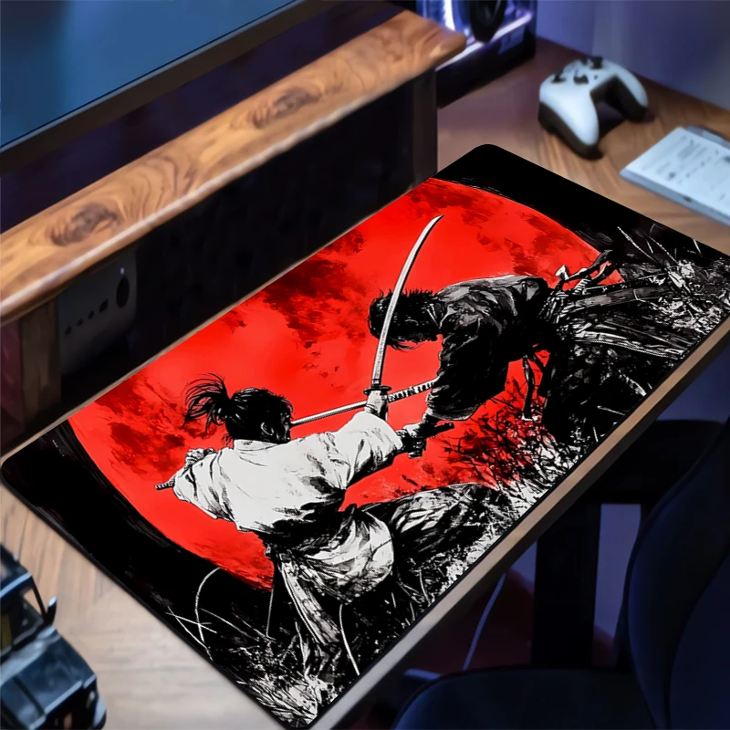 Samurai Mousepad Office Computer Desk Mat Keyboard Mouse Pad Laptop Cushion Non-slip Deskpad PC carpet Anime game Large Mousepad
Samurai Mousepad Office Computer Desk Mat Keyboard Mouse Pad Laptop Cushion Non-slip Deskpad PC carpet Anime game Large Mousepad