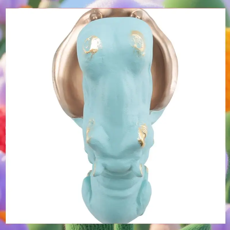 Hippo Figurine Key Bowl Unique Resin Hippopotamus Statue For Office Desk & Entry Table Decor Light Blue
Hippo Figurine Key Bowl Unique Resin Hippopotamus Statue For Office Desk & Entry Table Decor Light Blue