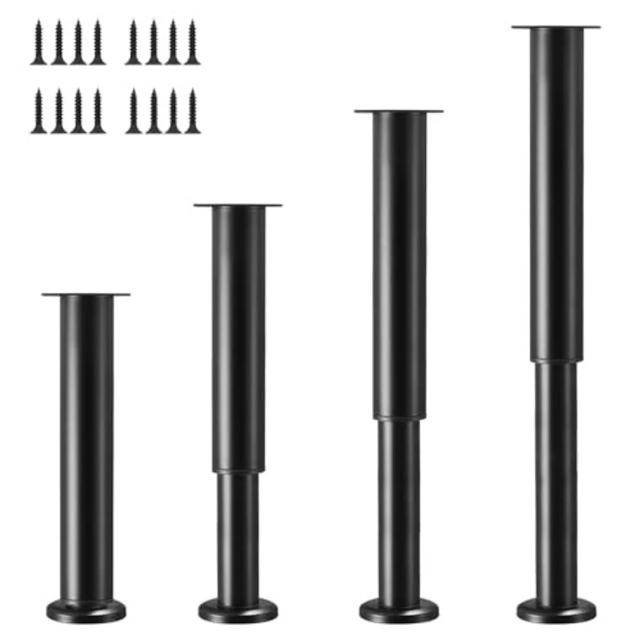 2~3 Adjustable Metal Desk Legs Office Table Furniture Leg Set Set of 4
2~3 Adjustable Metal Desk Legs Office Table Furniture Leg Set Set of 4
