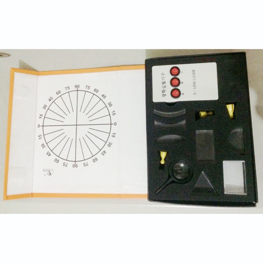Mini Physical Optics Experiment Set Triangular Prism Laser Lights Convex Concave Lens Set Child Gift Toy Science Equipment
Mini Physical Optics Experiment Set Triangular Prism Laser Lights Convex Concave Lens Set Child Gift Toy Science Equipment
