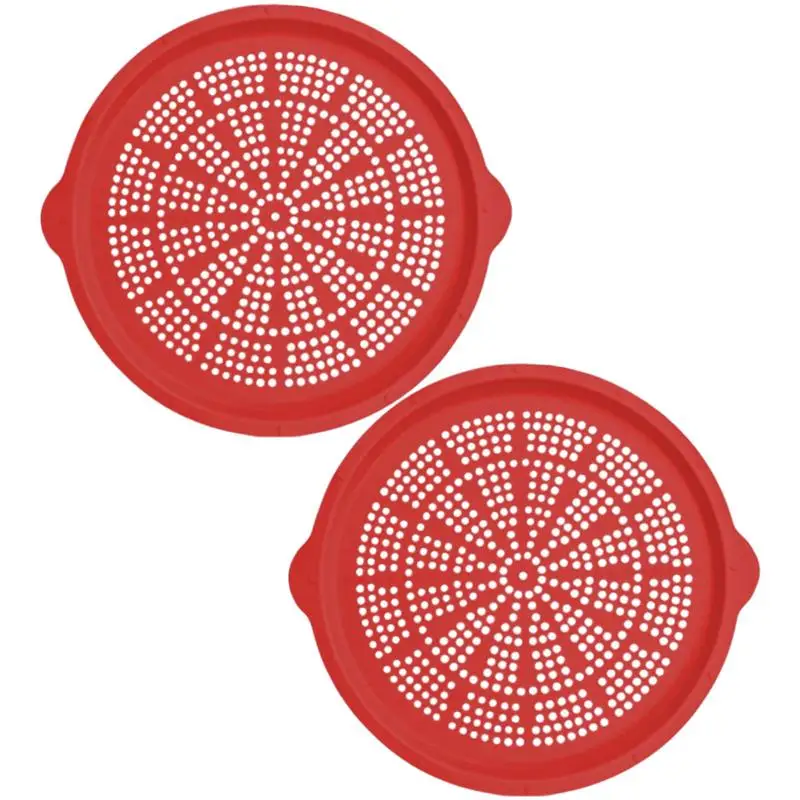 Pizza Pan With Holes Silicone Nonstick Pizza Tray For Oven Non-Stick Bread Serving Plates Cooking Bakeware For Outdoor Picnics
Pizza Pan With Holes Silicone Nonstick Pizza Tray For Oven Non-Stick Bread Serving Plates Cooking Bakeware For Outdoor Picnics