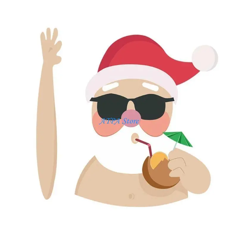 U13C Xmas Rear Windshield Decor Sticker Window Wiper Decals Car Styling Rear Windshield Waving Santa Decals
U13C Xmas Rear Windshield Decor Sticker Window Wiper Decals Car Styling Rear Windshield Waving Santa Decals