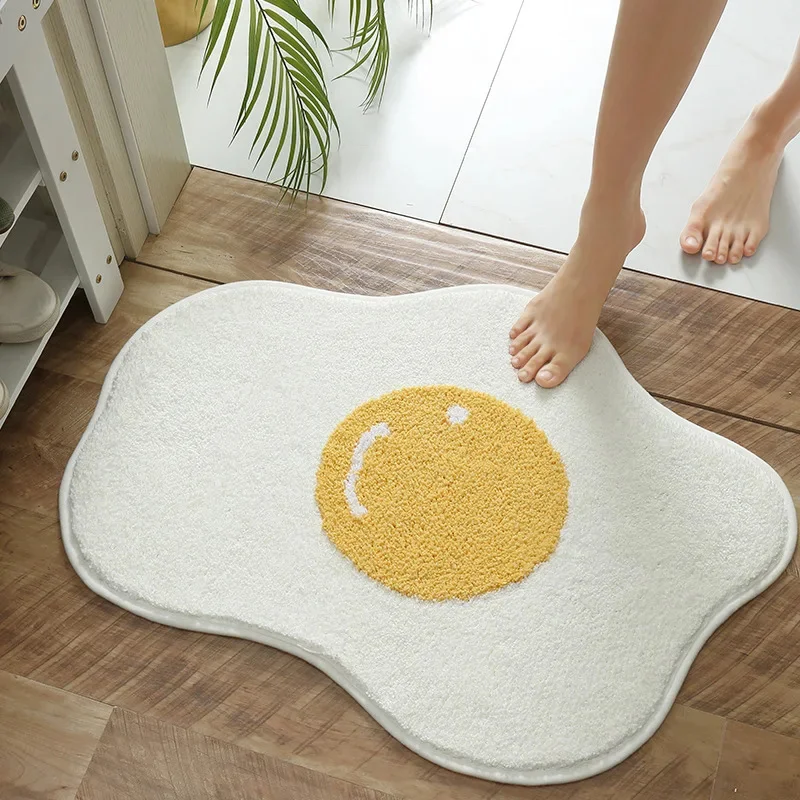 Egg Carpet Bathroom Rug Funny Entrance Carpet Area Rugs Kitchen Rug Bedroom Floor Mats Nordic Welcome Doormat Chic Room Decor
Egg Carpet Bathroom Rug Funny Entrance Carpet Area Rugs Kitchen Rug Bedroom Floor Mats Nordic Welcome Doormat Chic Room Decor