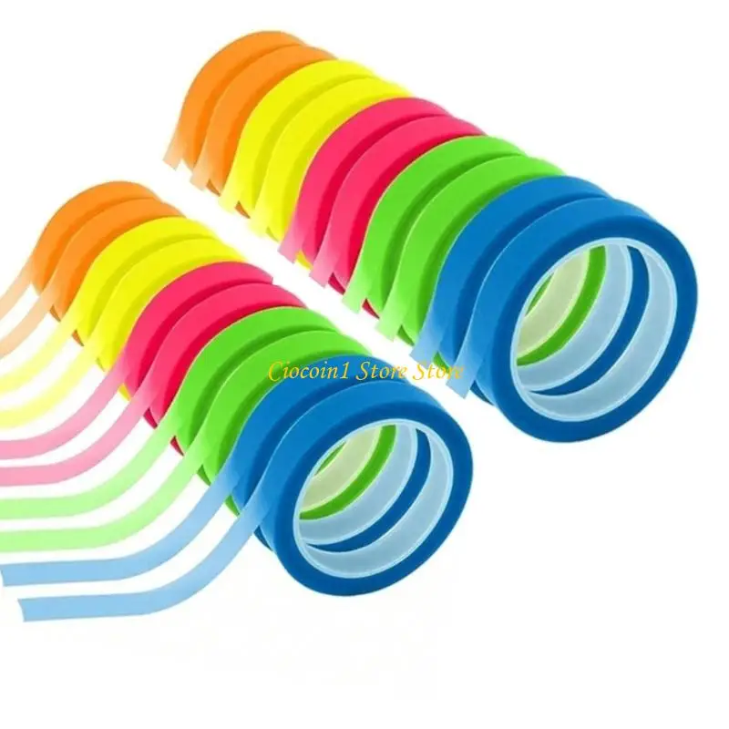 A3PC Colorful Adhesive Tape 0.6cm Width Fluorescent Adhesive Tape No Scissors Needed
A3PC Colorful Adhesive Tape 0.6cm Width Fluorescent Adhesive Tape No Scissors Needed
