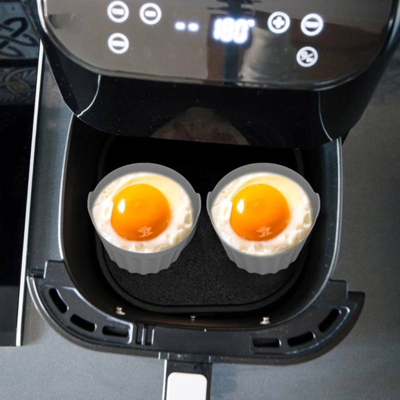 2Pcs Multifunctional Silicone Air Fryers Ramekins Air Fryers Eggs Cooker Drop shipping
2Pcs Multifunctional Silicone Air Fryers Ramekins Air Fryers Eggs Cooker Drop shipping