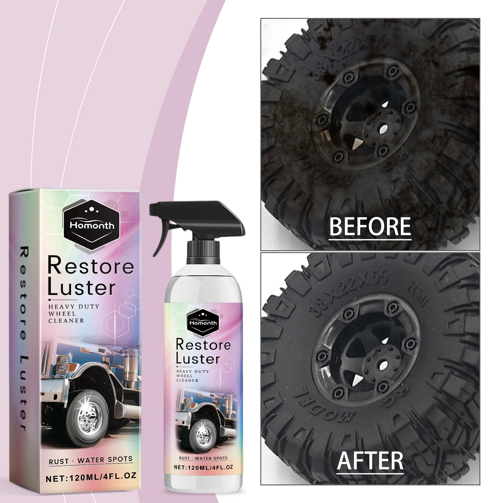 Сверхмощный очиститель колес, обезжириватель ступицы колеса, антивозрастной очиститель пены от пыли, кондиционер
Сверхмощный очиститель колес, обезжириватель ступицы колеса, антивозрастной очиститель пены от пыли, кондиционер