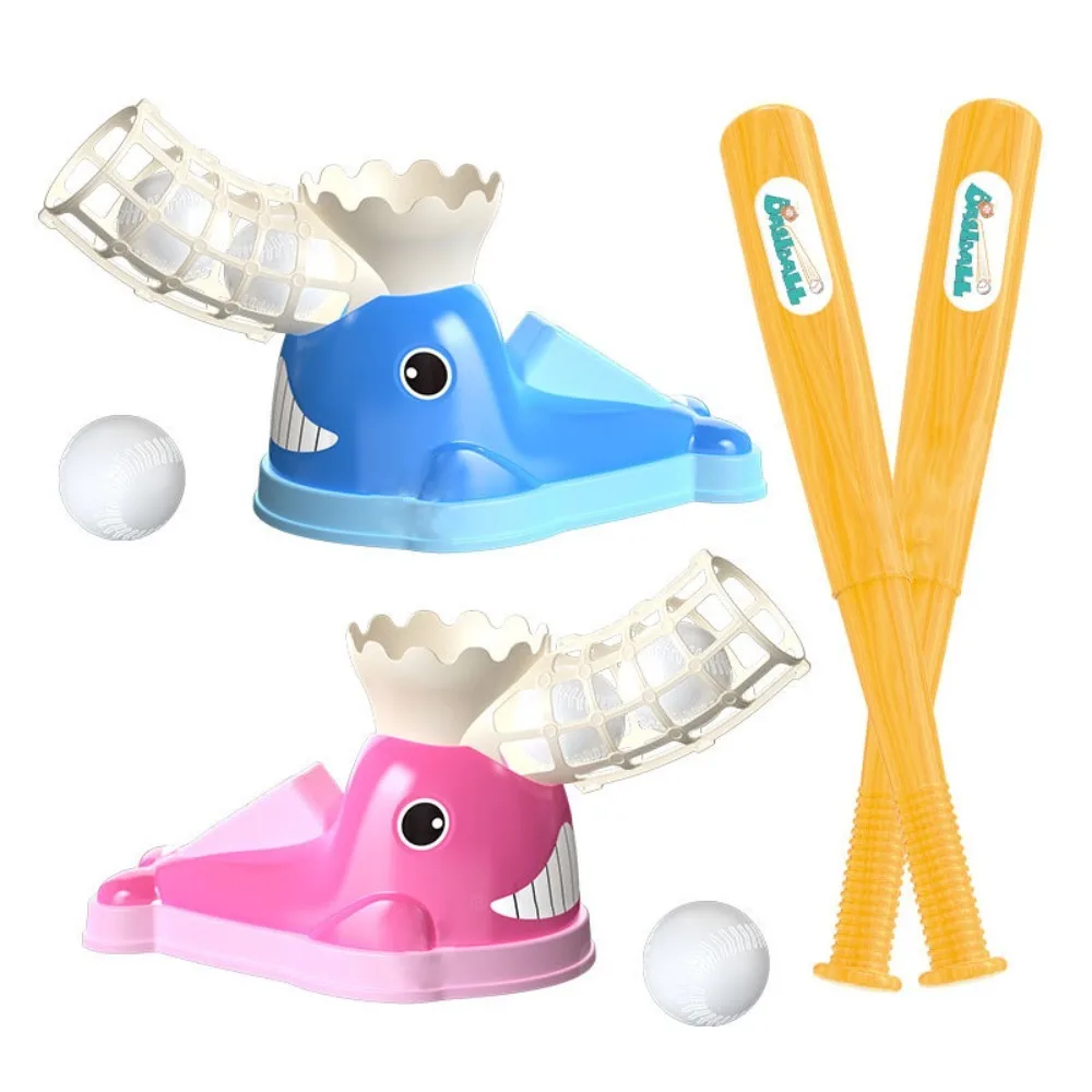 1 Set Whale Baseball Launcher Toy Cartoon Sport Games Kids Baseball Trainer Toy Popper Parent-child Baseball Pitching Machine
1 Set Whale Baseball Launcher Toy Cartoon Sport Games Kids Baseball Trainer Toy Popper Parent-child Baseball Pitching Machine