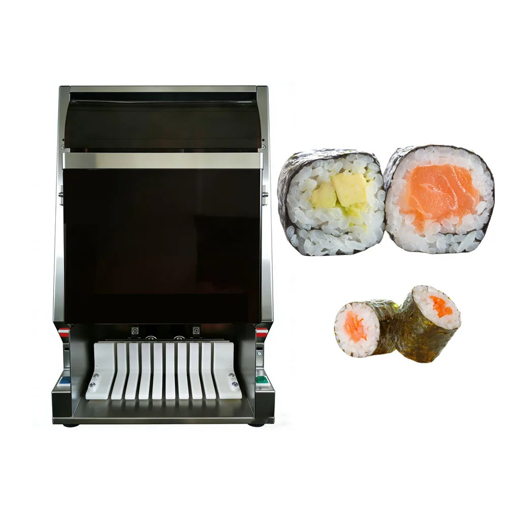 Safe and Reliable Automatic Kimbap Slices Cutting Machine 8/10/12 Pieces Sushi Robot Cutter Machine
Safe and Reliable Automatic Kimbap Slices Cutting Machine 8/10/12 Pieces Sushi Robot Cutter Machine