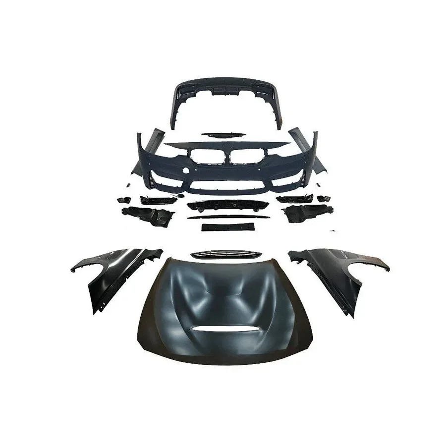 Комплект кузова F30 M3 серии 3 для стиля F30 до M3 с передним бампером, капотом, крыльями, задним бампером и боковой юбкой, высококачественный полипропиленовый материал
Комплект кузова F30 M3 серии 3 для стиля F30 до M3 с передним бампером, капотом, крыльями, задним бампером и боковой юбкой, высококачественный полипропиленовый материал