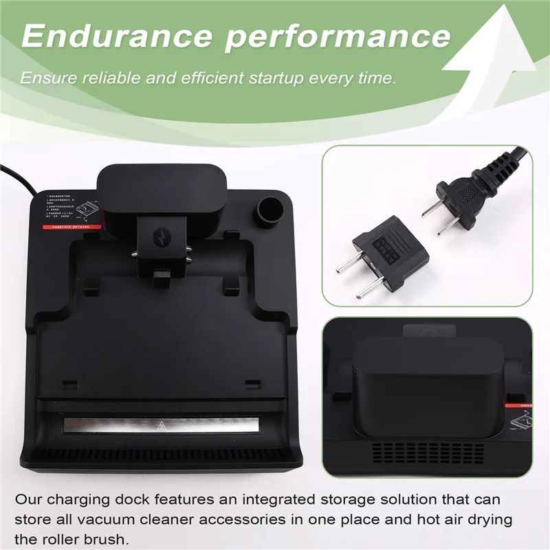 B58B-EU Plug Charging Base For Dreame H30 H20 Vacuum - Incorporates Hot Air Dry And Accessory Holder
B58B-EU Plug Charging Base For Dreame H30 H20 Vacuum - Incorporates Hot Air Dry And Accessory Holder