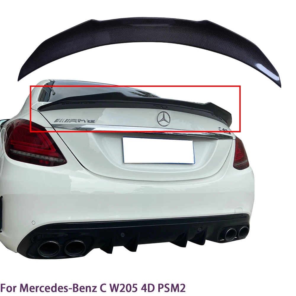 For Mercedes-Benz C-Class W205 4Door sedan PSM2 Style Carbon Fiber Rear Spoiler Trunk Wing 2013-2022
For Mercedes-Benz C-Class W205 4Door sedan PSM2 Style Carbon Fiber Rear Spoiler Trunk Wing 2013-2022