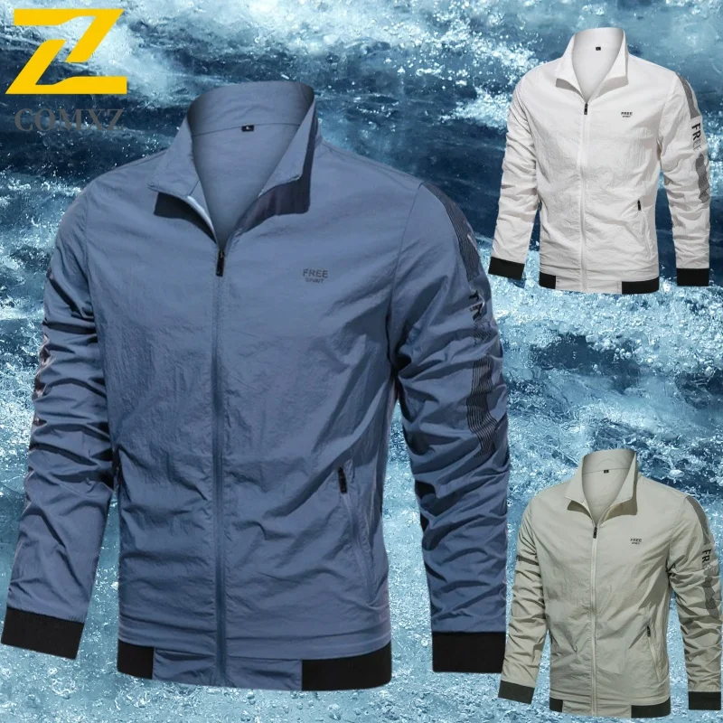 Summer Men Windbreaker Casual Ultra-thin Ice Silk Breathable UV Sunscreen Clothes Men's Hiking Fishing Lightweight Work Jackets
Summer Men Windbreaker Casual Ultra-thin Ice Silk Breathable UV Sunscreen Clothes Men's Hiking Fishing Lightweight Work Jackets