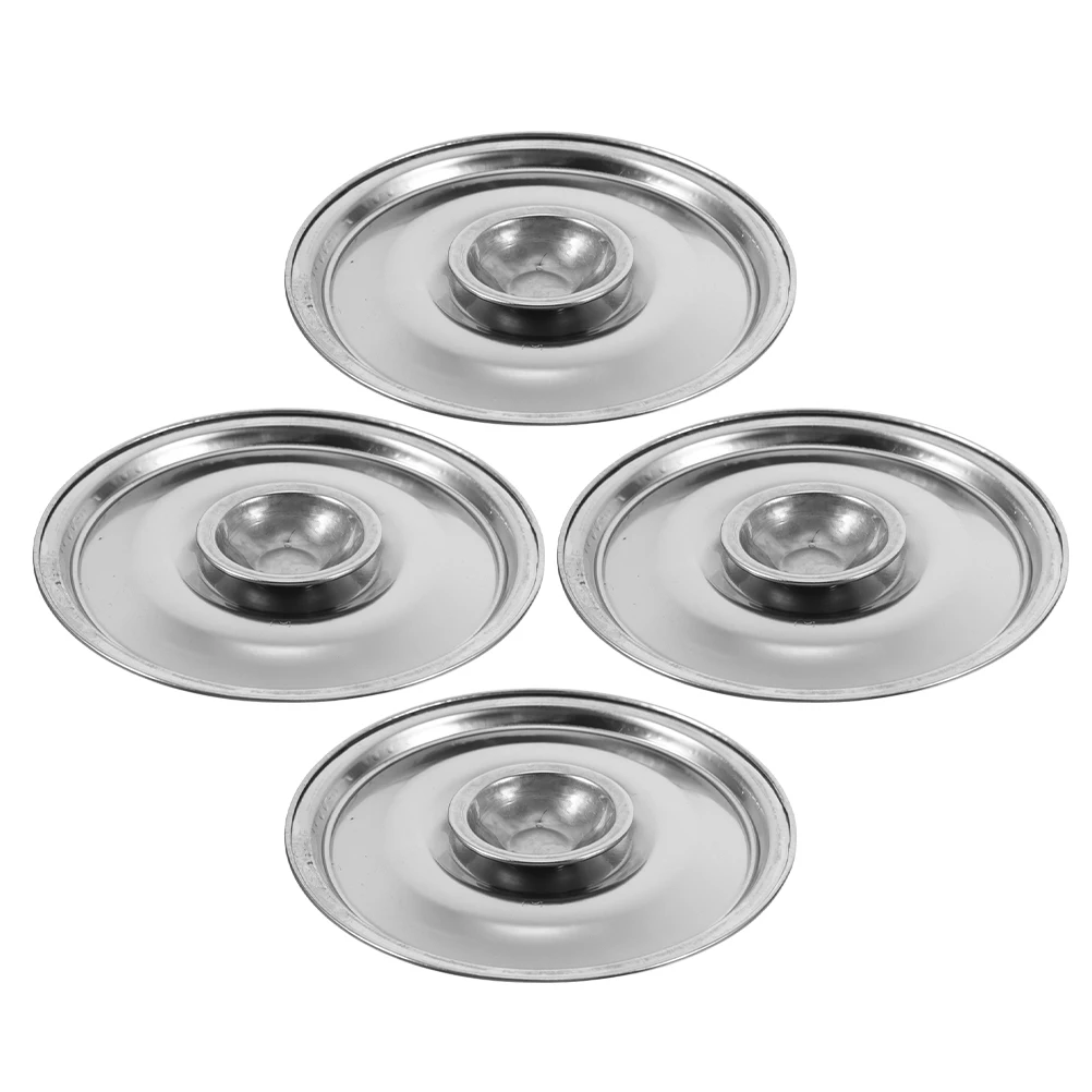 4 Pcs Stainless Steel Bowl Lid Lids Metal for Seasoning Pot Cooker Cooking Replacement Oil Cover
4 Pcs Stainless Steel Bowl Lid Lids Metal for Seasoning Pot Cooker Cooking Replacement Oil Cover