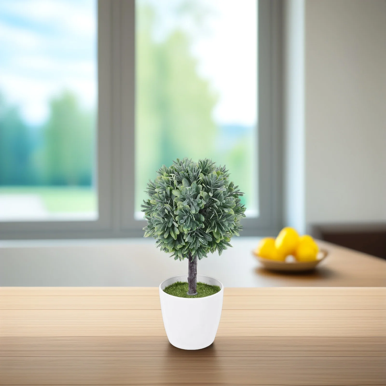 Artificial Spherical Potted Plant Plastic Small Fake Desk Decor Indoor Outdoor Use Long Term Suitable Windowsill Desk
Artificial Spherical Potted Plant Plastic Small Fake Desk Decor Indoor Outdoor Use Long Term Suitable Windowsill Desk