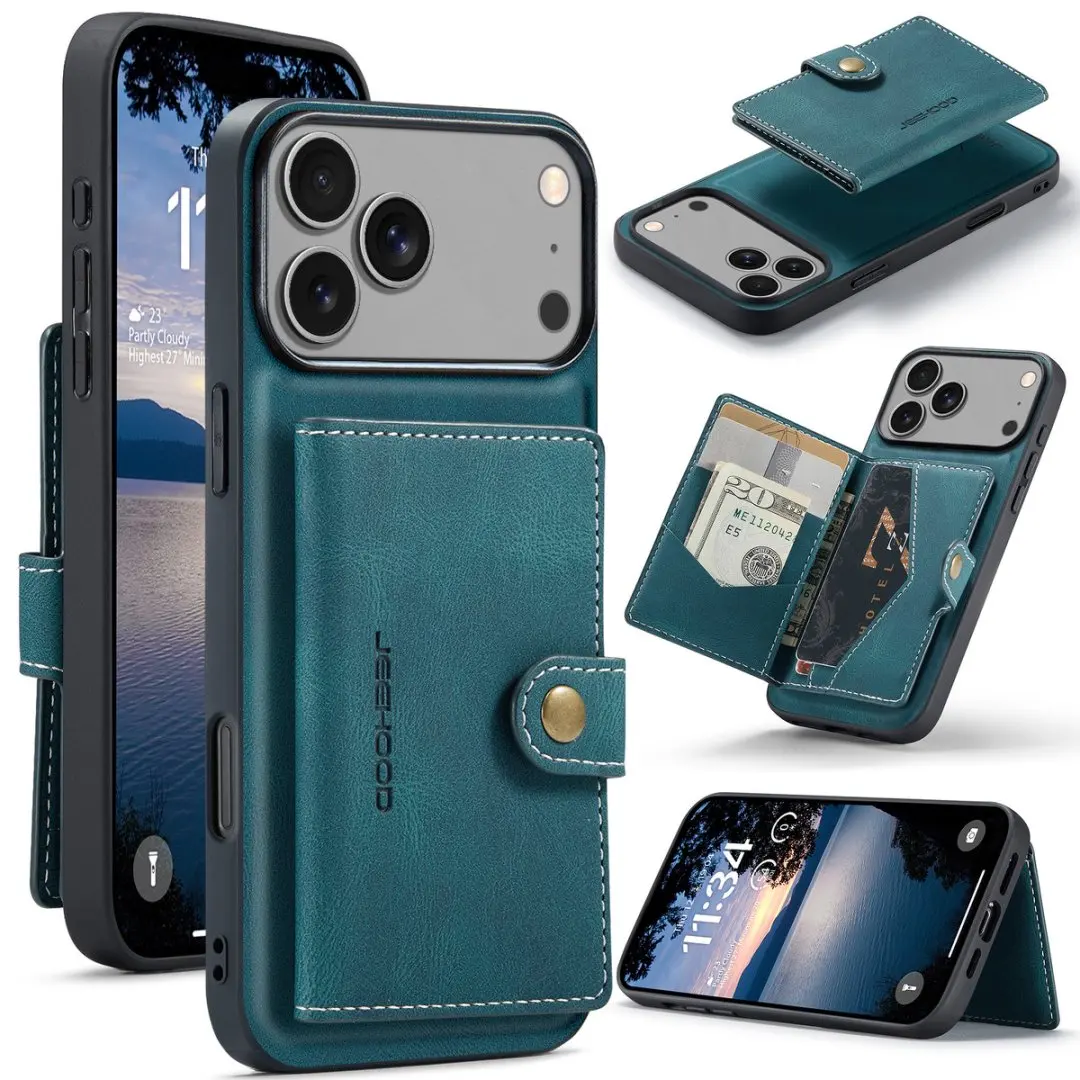 Чехлы для телефонов с карманом для карт для iPhone 17 Pro Max 16 Plus 13 11 12 14 15 16 Pro Max 16E Противоударная задняя крышка с магнитным кошельком 
Чехлы для телефонов с карманом для карт для iPhone 17 Pro Max 16 Plus 13 11 12 14 15 16 Pro Max 16E Противоударная задняя крышка с магнитным кошельком