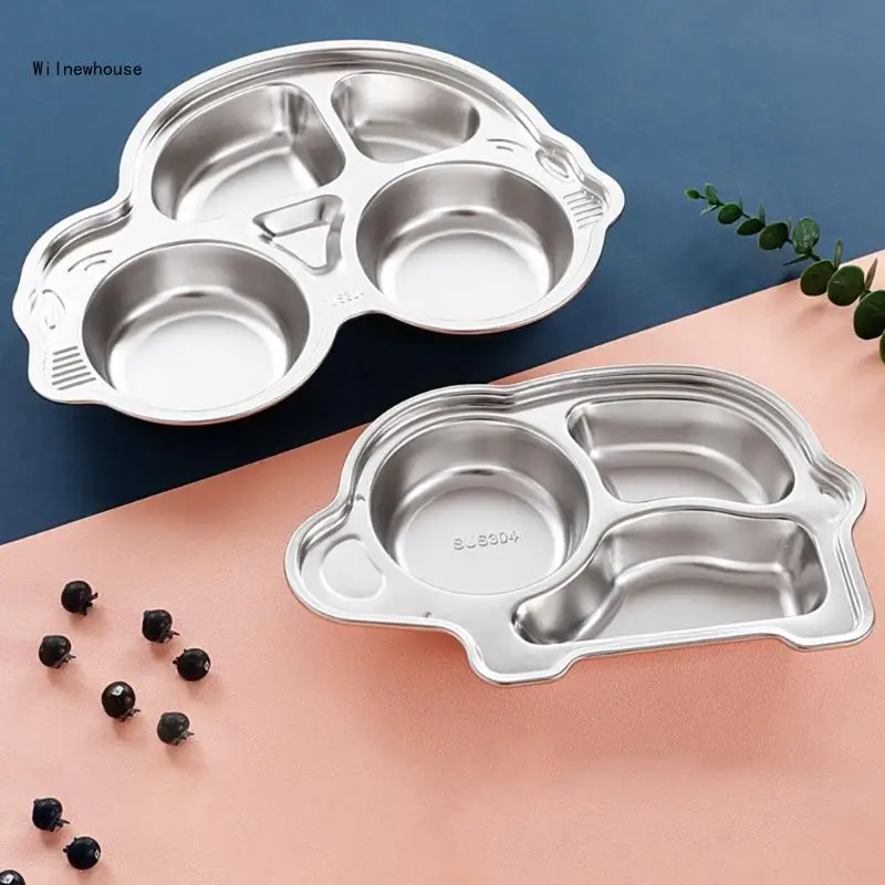 Stainless Steel Divided Plate Cartoon Dinner Tray Lunch Container Platter Dropship
Stainless Steel Divided Plate Cartoon Dinner Tray Lunch Container Platter Dropship
