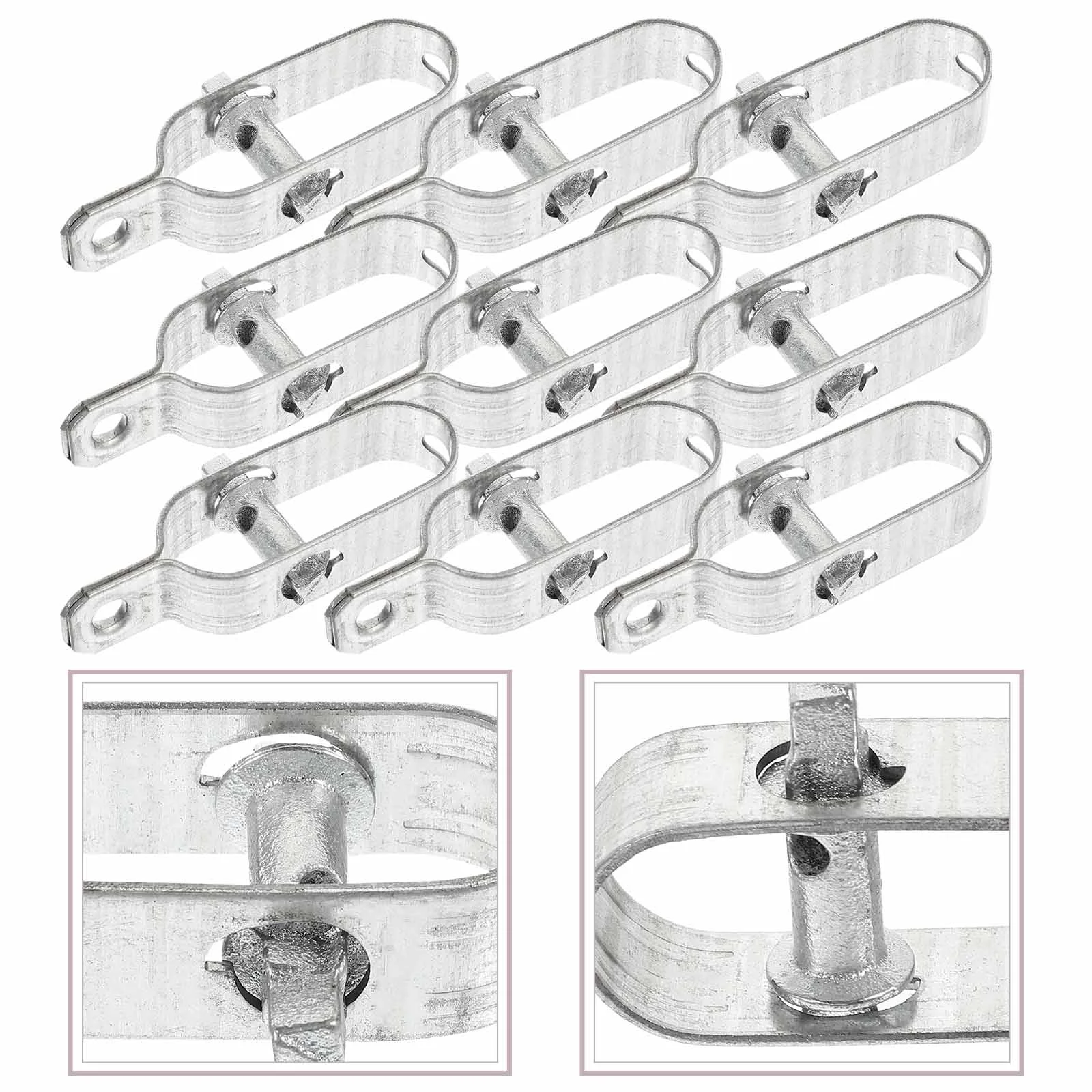 10 Pcs Wire Tensioner Steel Strainer Cable Ties Heavy Duty Iron Plant 100x2 Smooth Polished Service Life Rope
10 Pcs Wire Tensioner Steel Strainer Cable Ties Heavy Duty Iron Plant 100x2 Smooth Polished Service Life Rope