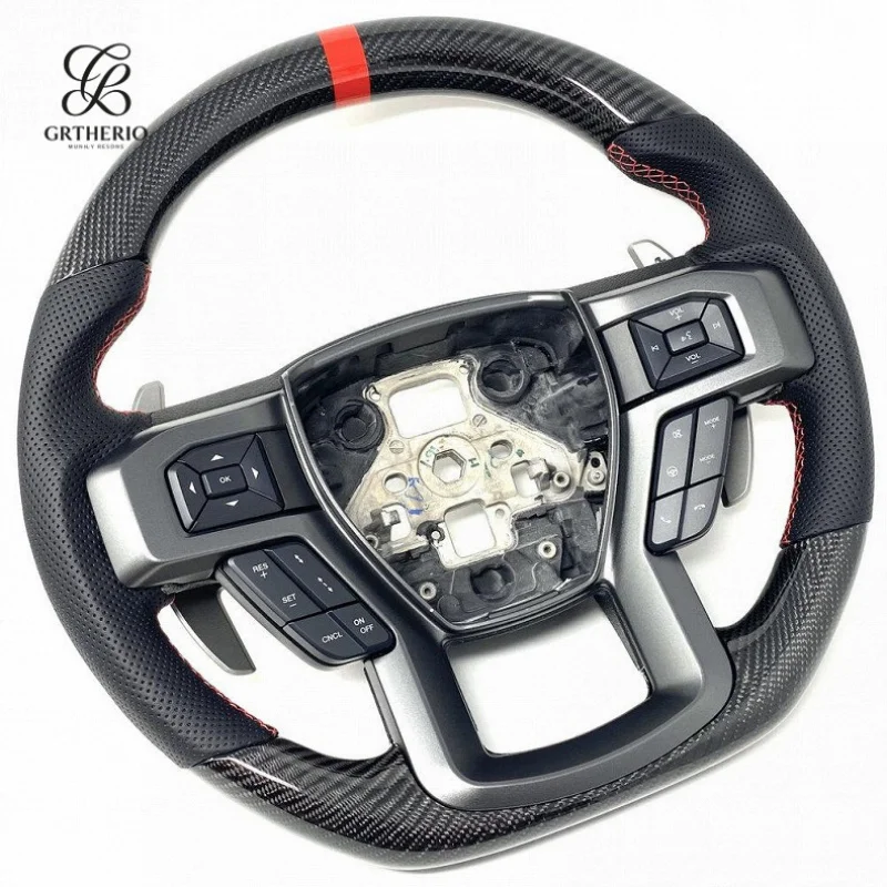 Suitable for Ford F150 carbon fiber steering wheel modification and processing
Suitable for Ford F150 carbon fiber steering wheel modification and processing