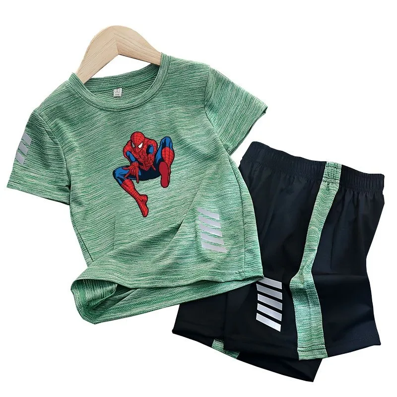 Spider-Man Sports Quick Dry Set Medium Kids Personality Comfortable Cartoon Boy Summer Dress Shorts T-shirt Birthday Gift
Spider-Man Sports Quick Dry Set Medium Kids Personality Comfortable Cartoon Boy Summer Dress Shorts T-shirt Birthday Gift