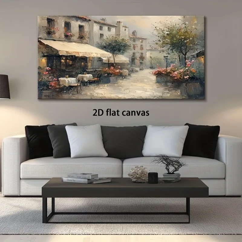 2D Flat French Street Painting Modern Abstract Paintings Canvsa Wall Decor Frameless Picture Artwork For Home Decoration Art
2D Flat French Street Painting Modern Abstract Paintings Canvsa Wall Decor Frameless Picture Artwork For Home Decoration Art